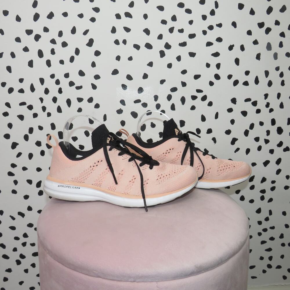 APL Blush Pink Techloom Pro Mesh Athletic Sneakers - Picture 3 of 9
